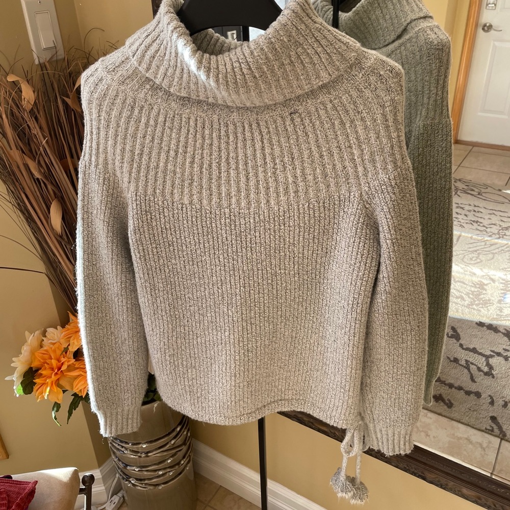 Cowl neck sweater